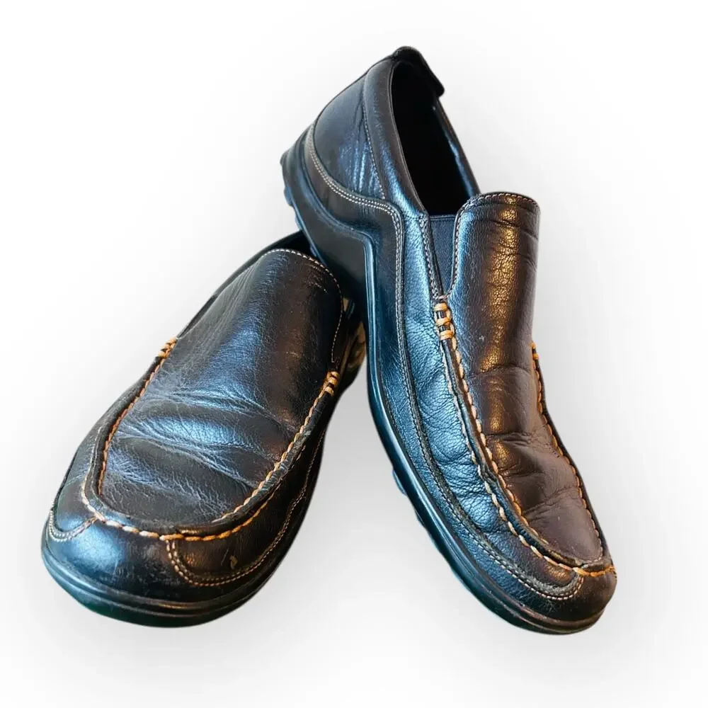 Cole Haan Tucker‎ Venetian Loafers / Black Leather / Mens 10
